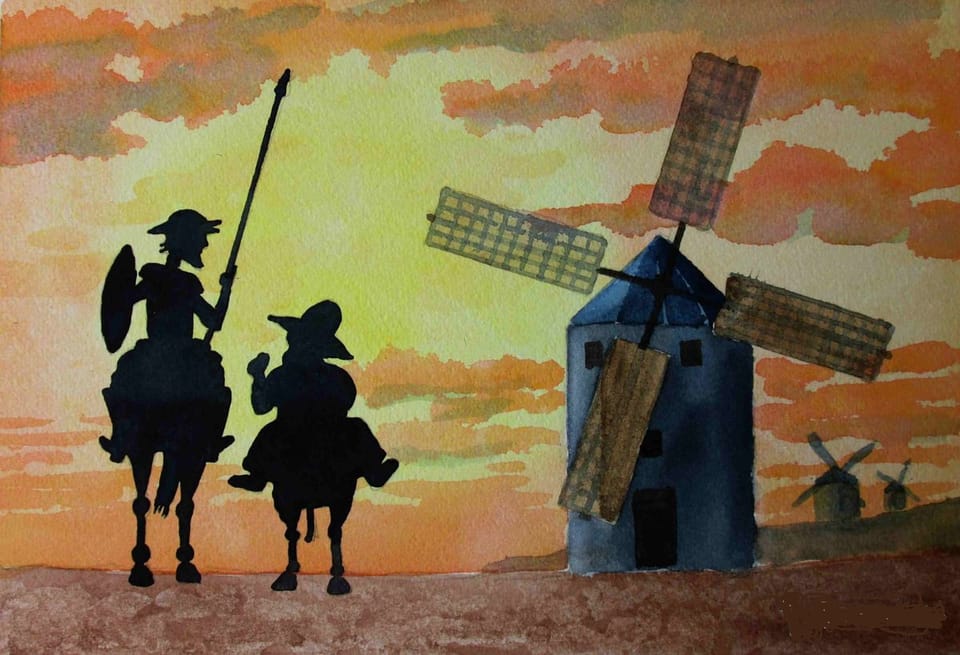 Káleb és Don Quijote igaza - Akár akarjuk, akár nem, mi is részesei vagyunk a látványok csatájának